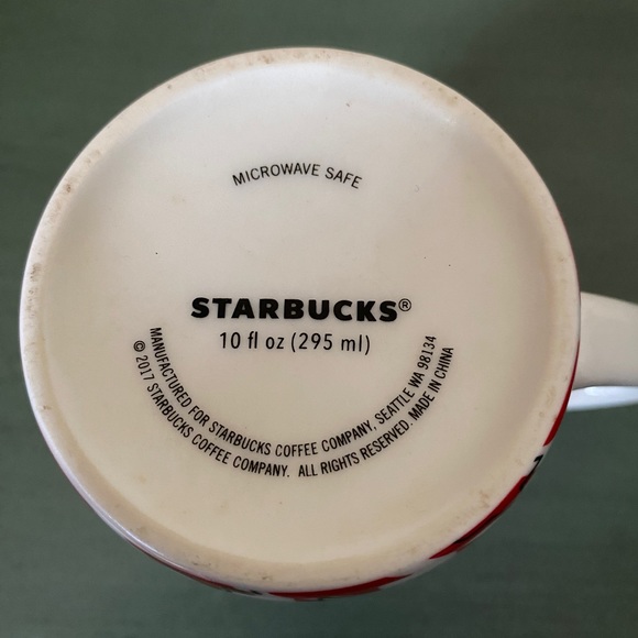 Starbucks ceramic coffee mug. Houndstooth pattern. - Picture 4 of 5